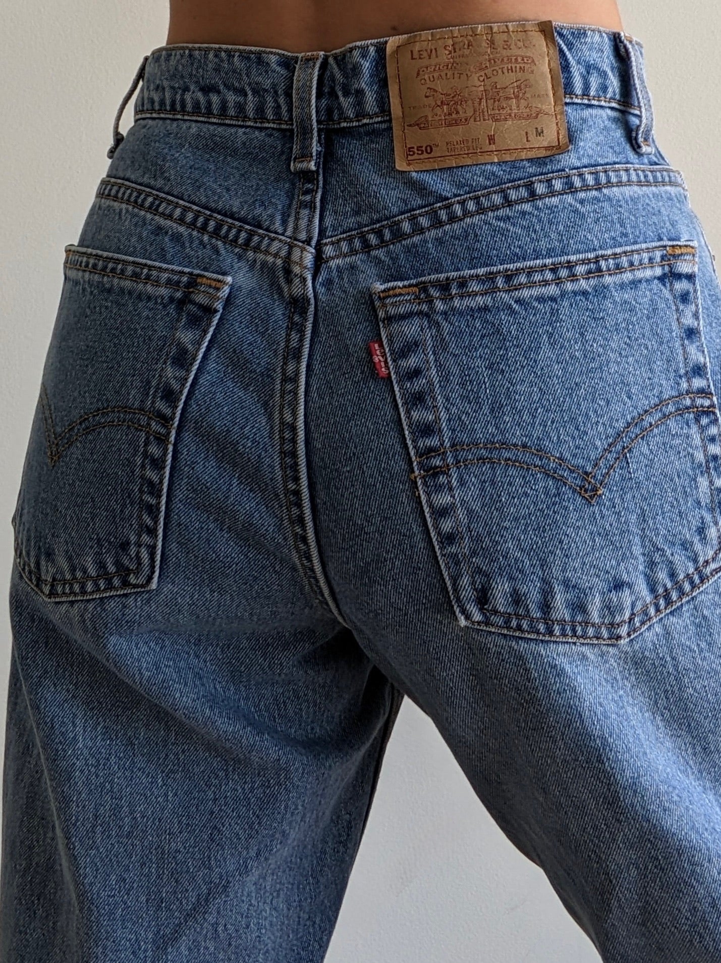 Vintage Levi's 550 Blue Denim