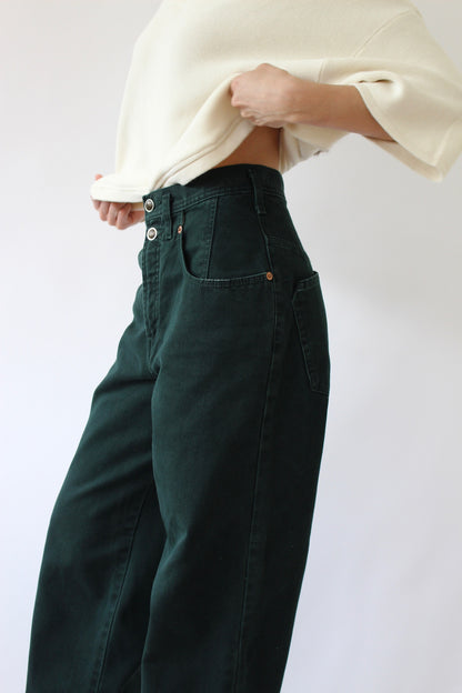 Amazing Vintage Poblano Wide-Leg Denim