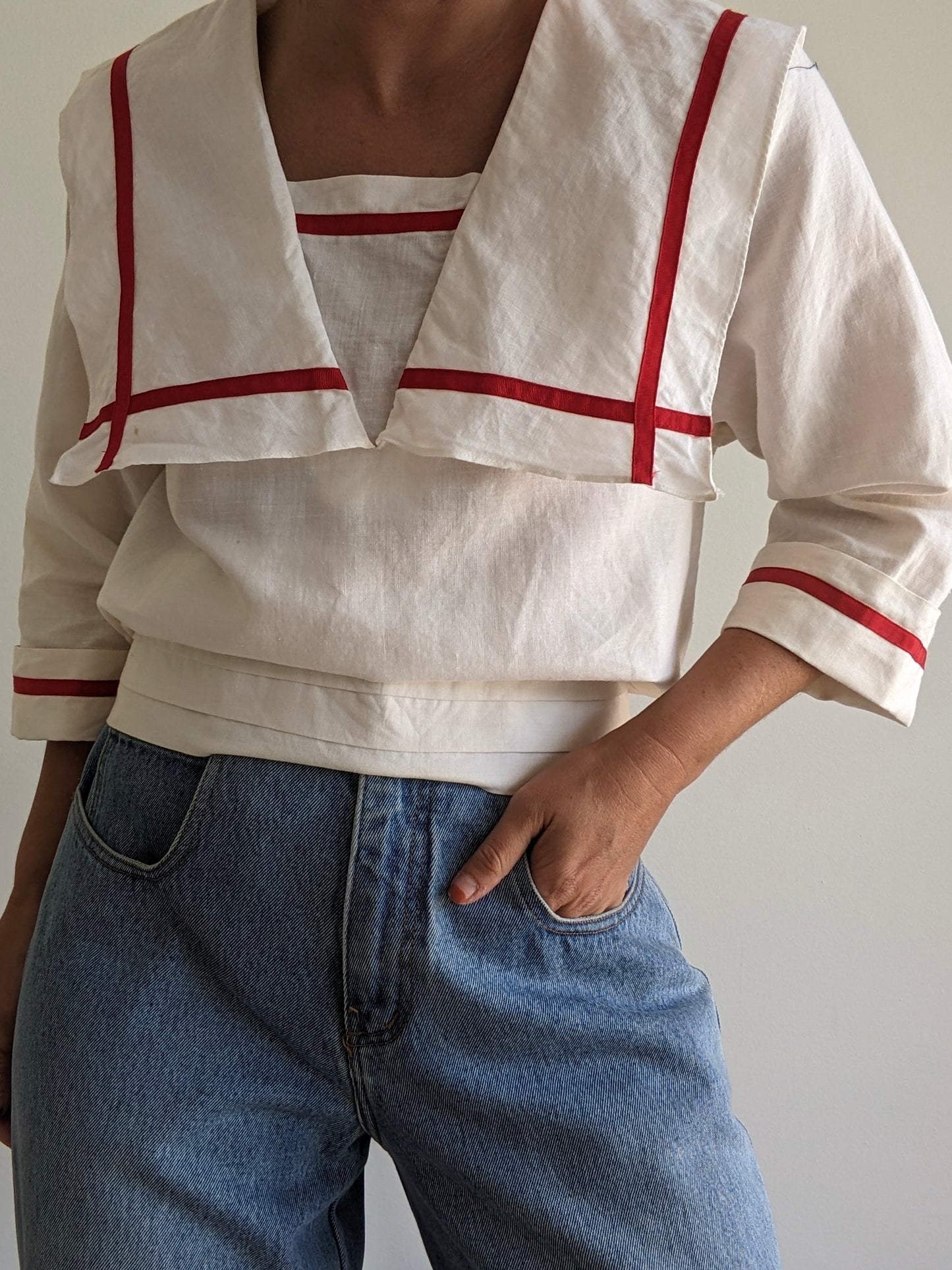 Lovely Vintage Sailor Blouse