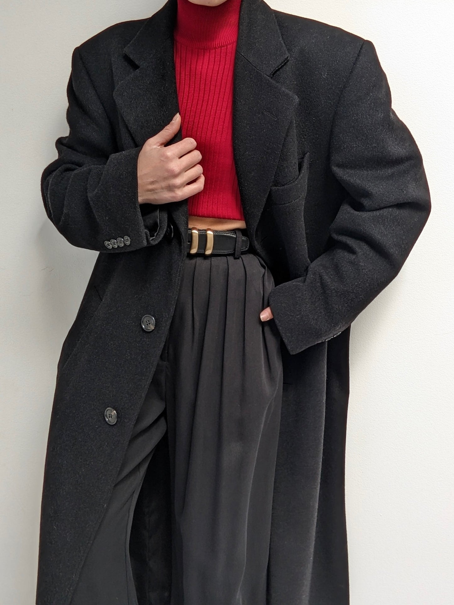 Luxurious Vintage Pure Cashmere Coat