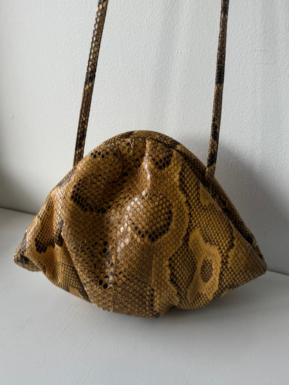 Incredible Vintage Genuine Snakeskin Purse