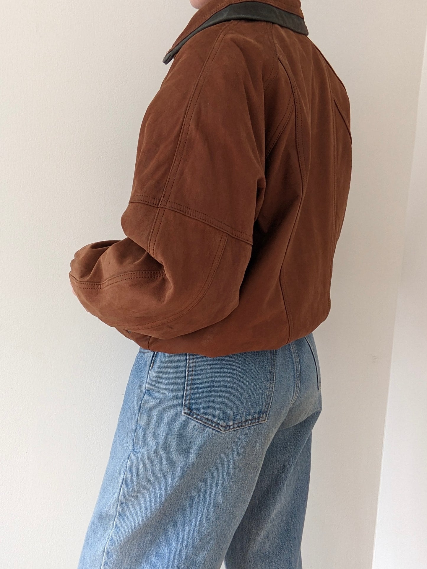 Favorite Vintage Two-Toned Leather Bomber