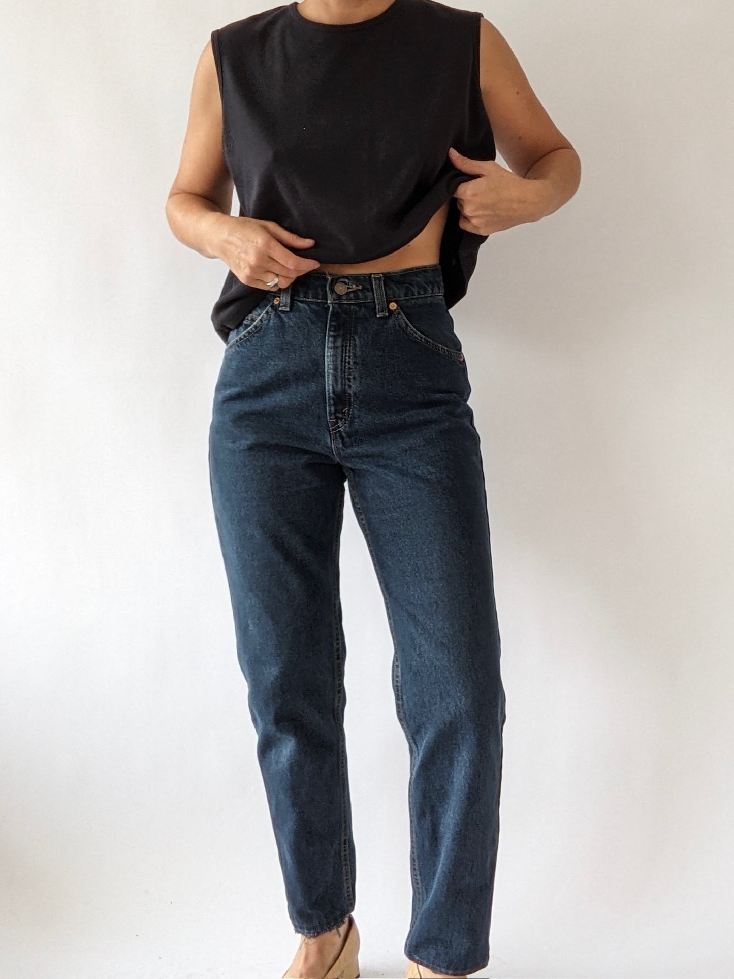 Vintage Levi's Dark Wash Orange Tab Denim