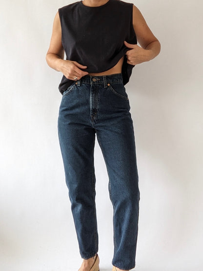 Vintage Levi's Dark Wash Orange Tab Denim