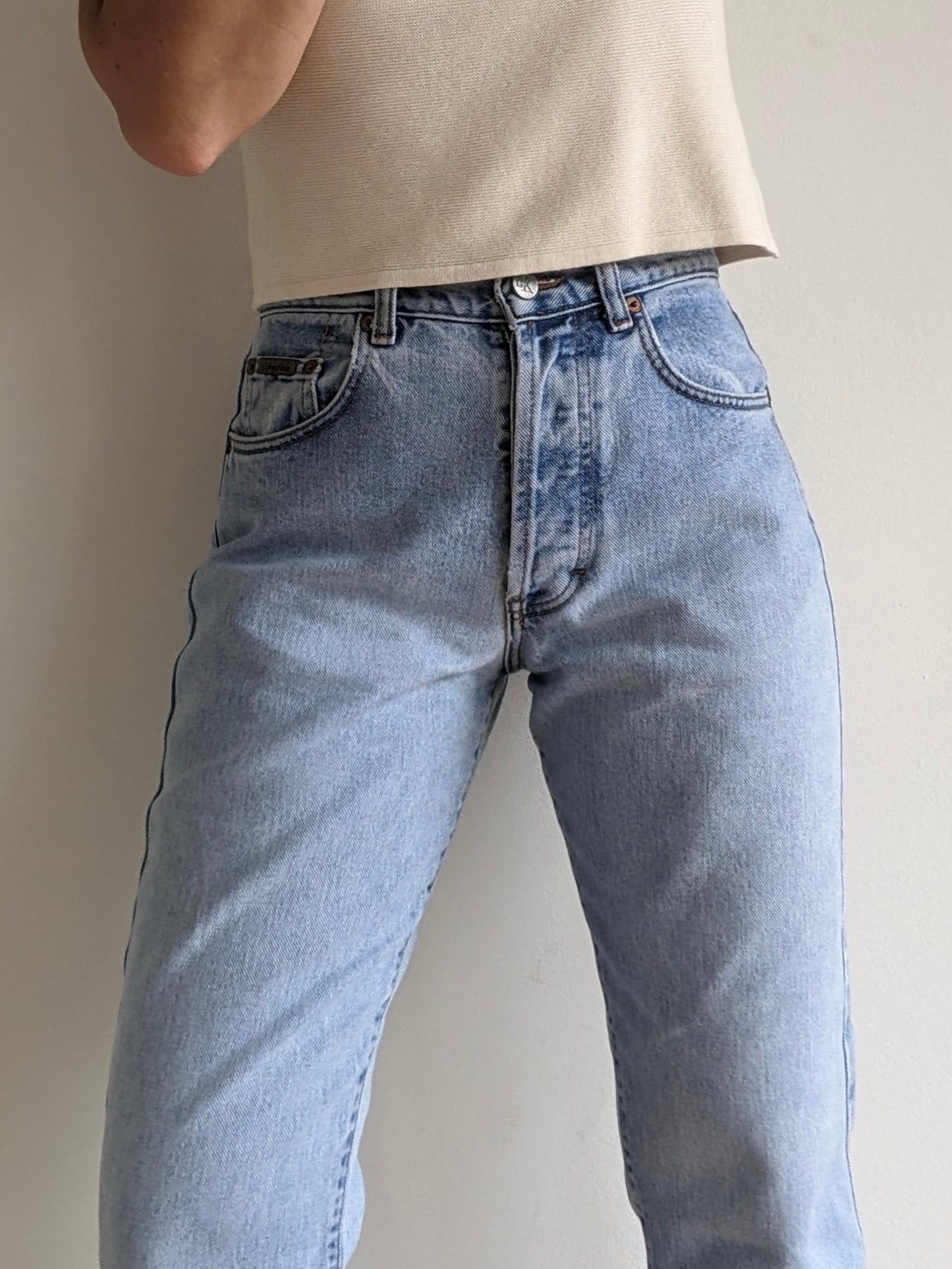Vintage Calvin Klein Button-Fly Denim