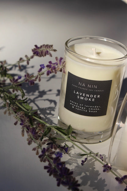 Lavender Smoke Candle / Available in 5oz & 8oz