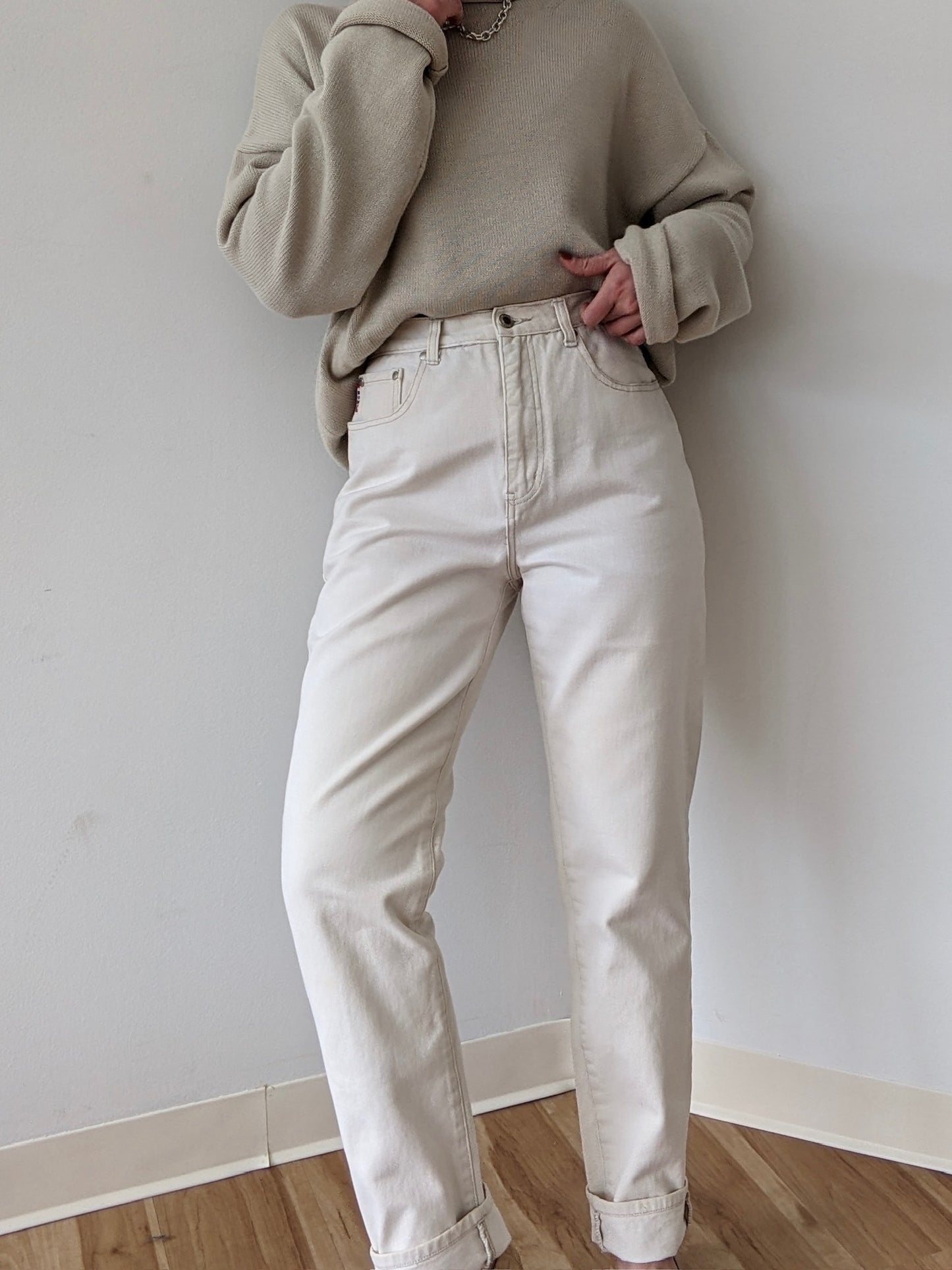 90s B.U.M. Equipment Natural Denim