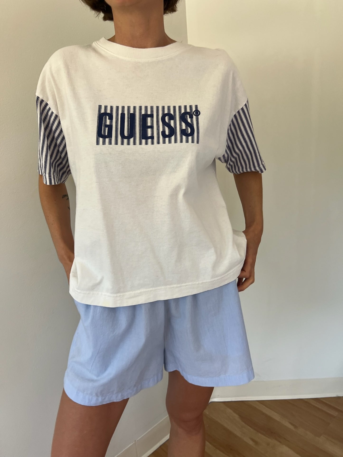 Vintage Striped Guess Tee