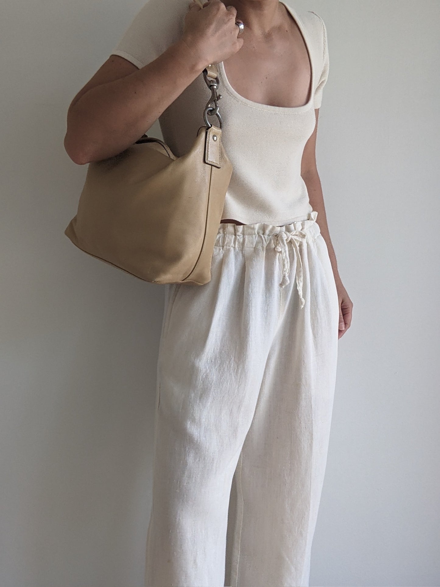 Coach Butter Leather Shoulder Bag