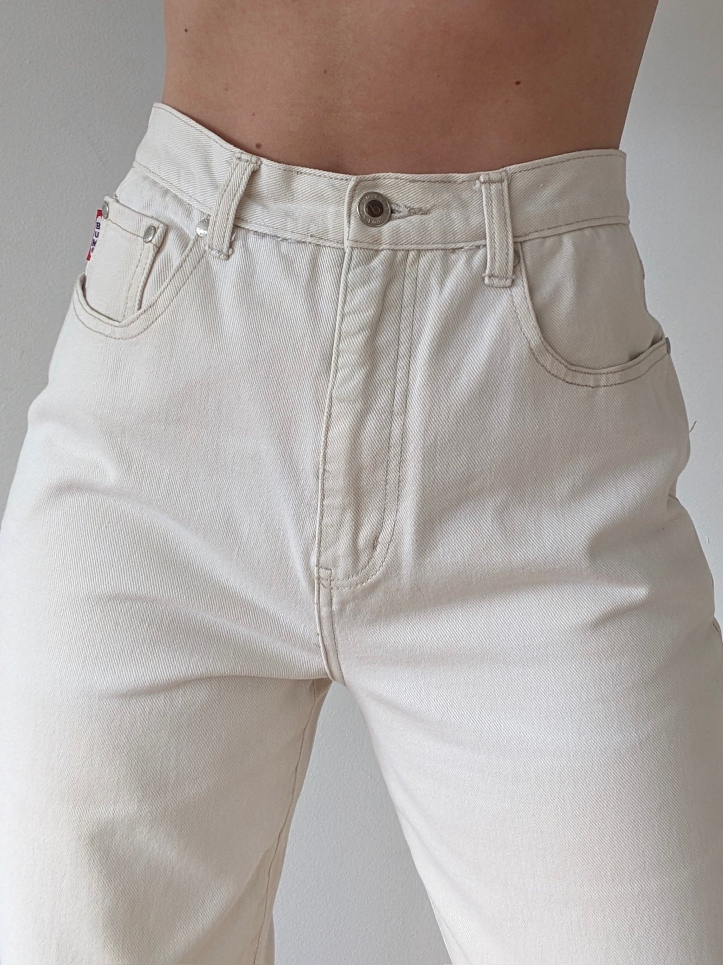90s B.U.M. Equipment Natural Denim