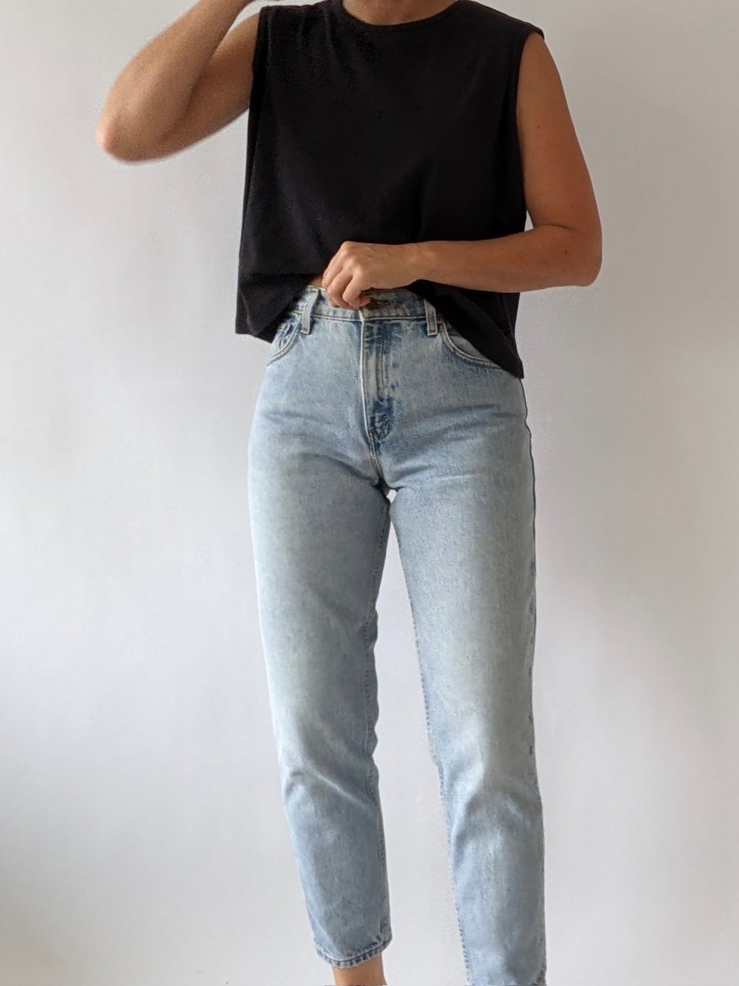 Vintage Levi's 551 Faded Blue Denim