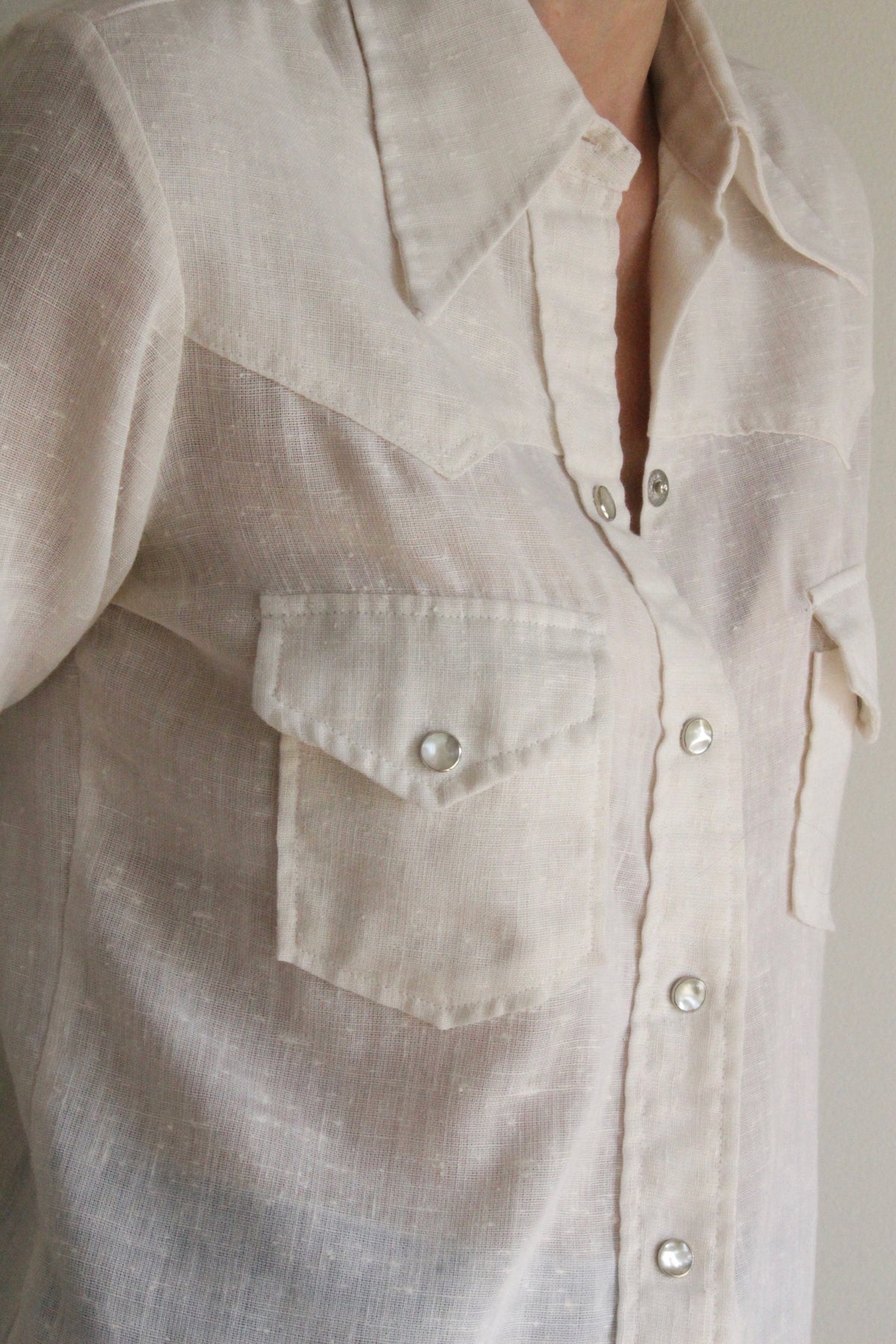 Vintage Wrangler Pearl Snap Shirt