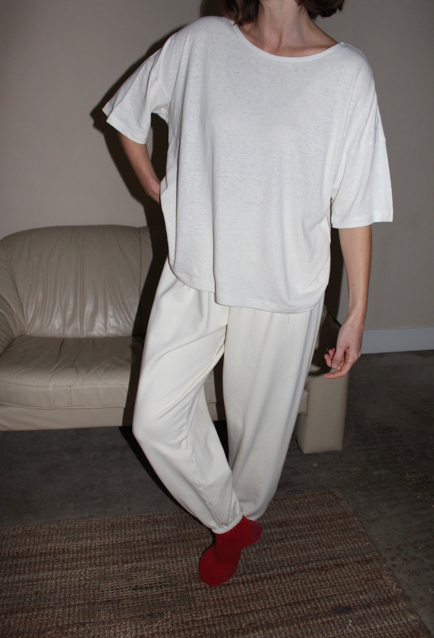 Lenny Hemp Jersey Tee