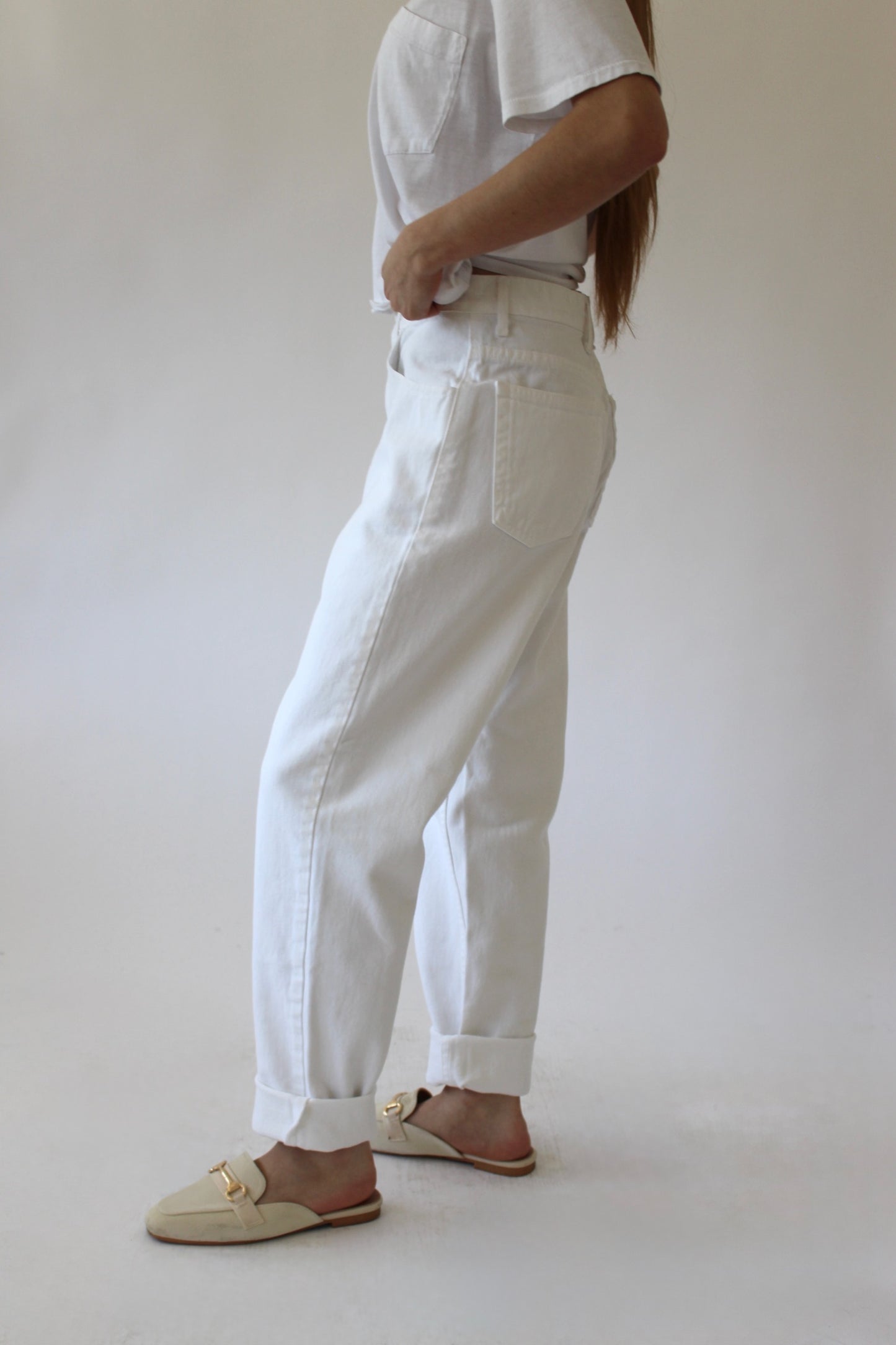 Vintage White Guess Denim