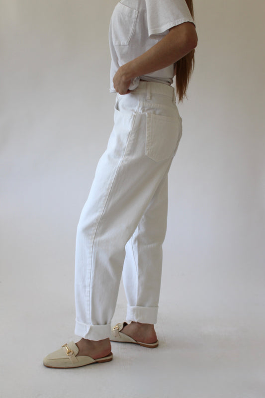 Vintage White Guess Denim