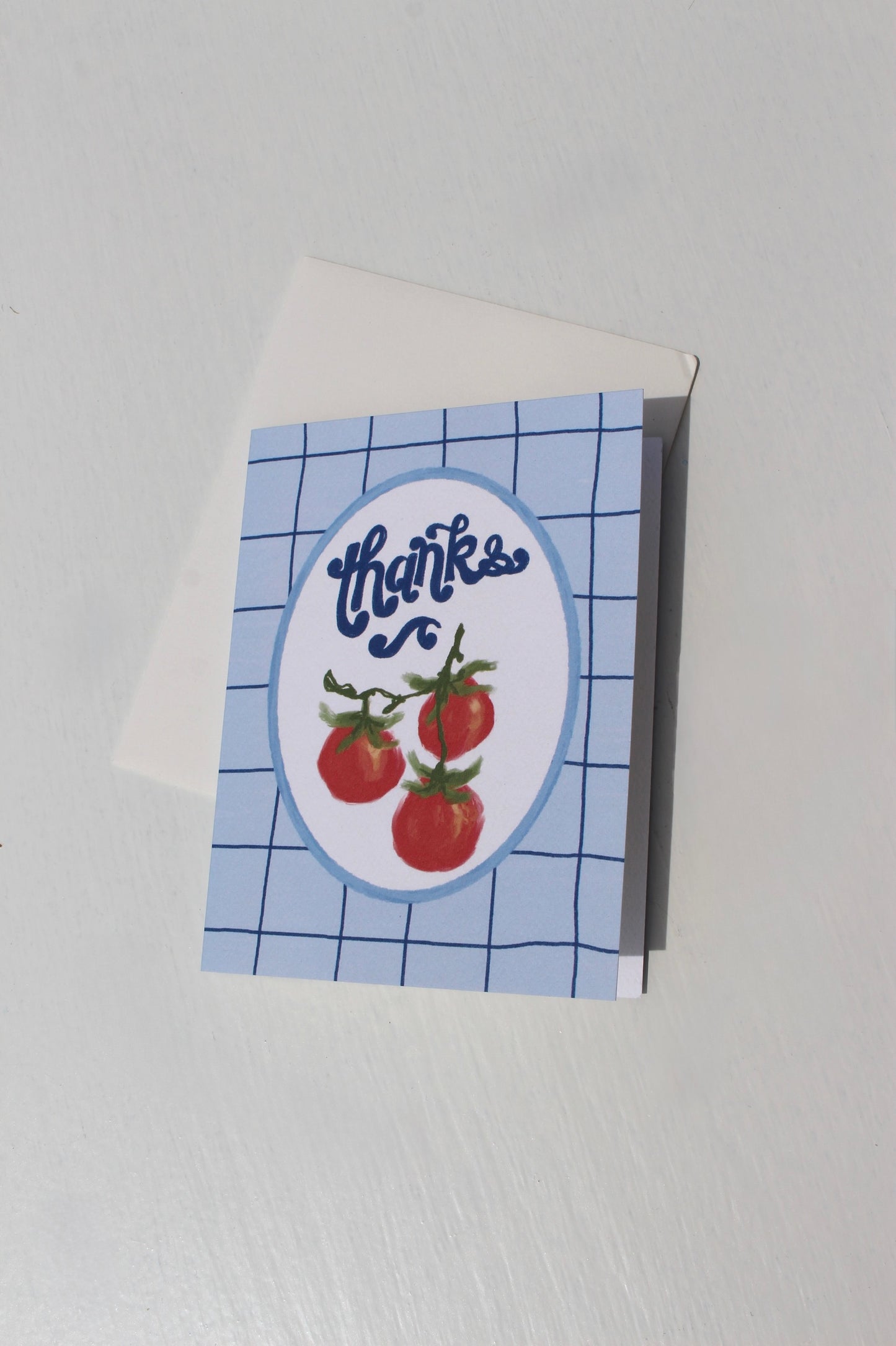 Tomato Thanks Card