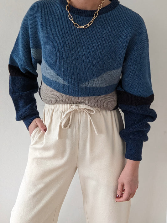 Vintage Italian Alpaca Knit Sweater