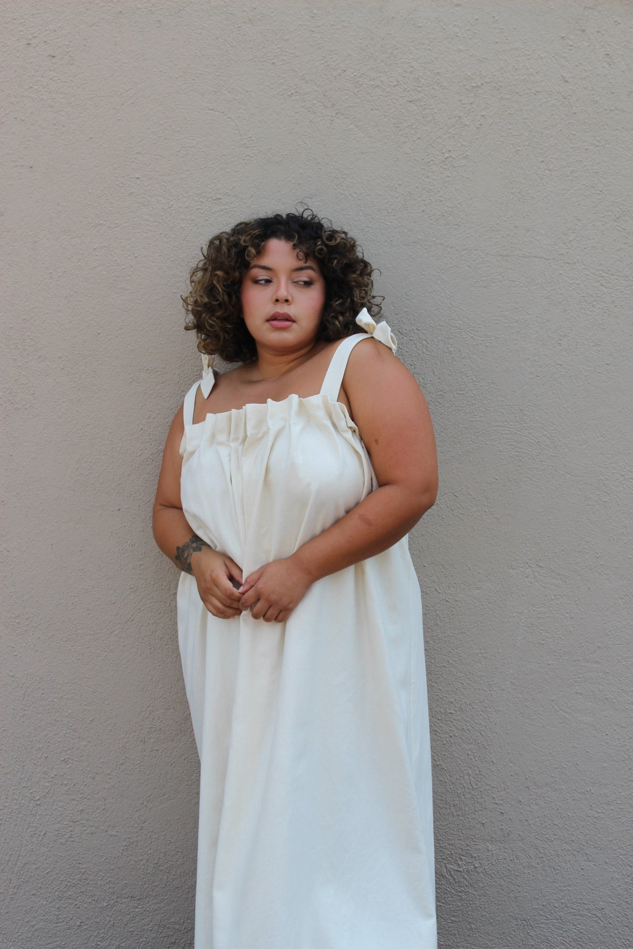 woven silk dress Toni Woven Silk Dress NA NIN