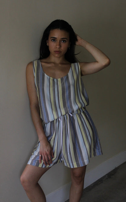 Marni Striped Rayon Tank