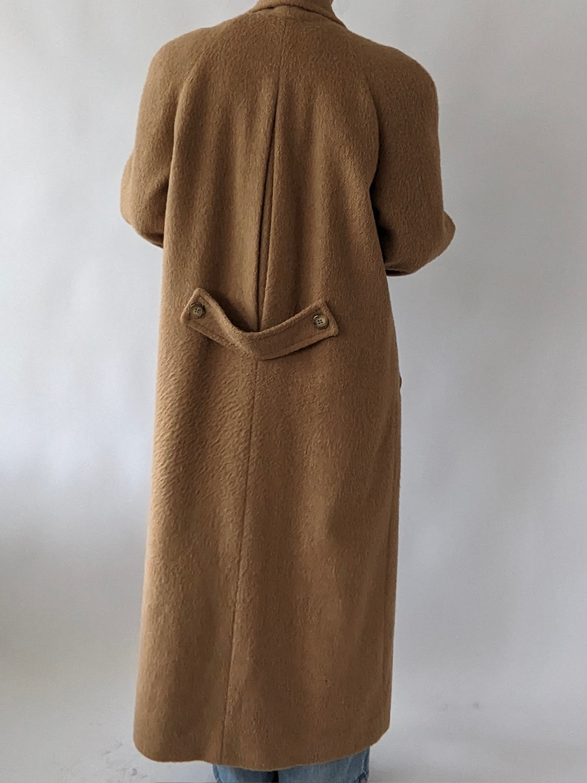 Incredible Vintage Toffee Wool Coat
