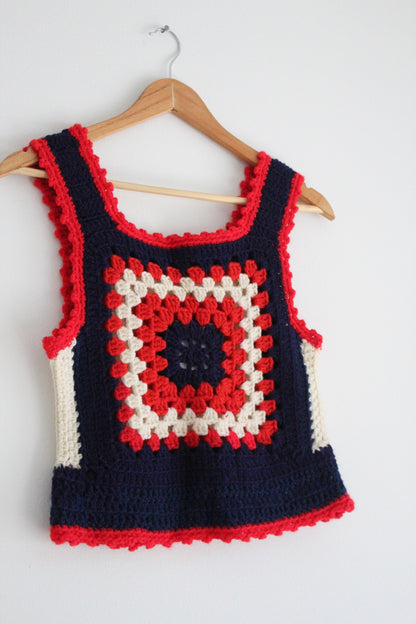 Sweetest Vintage Crocheted Tank