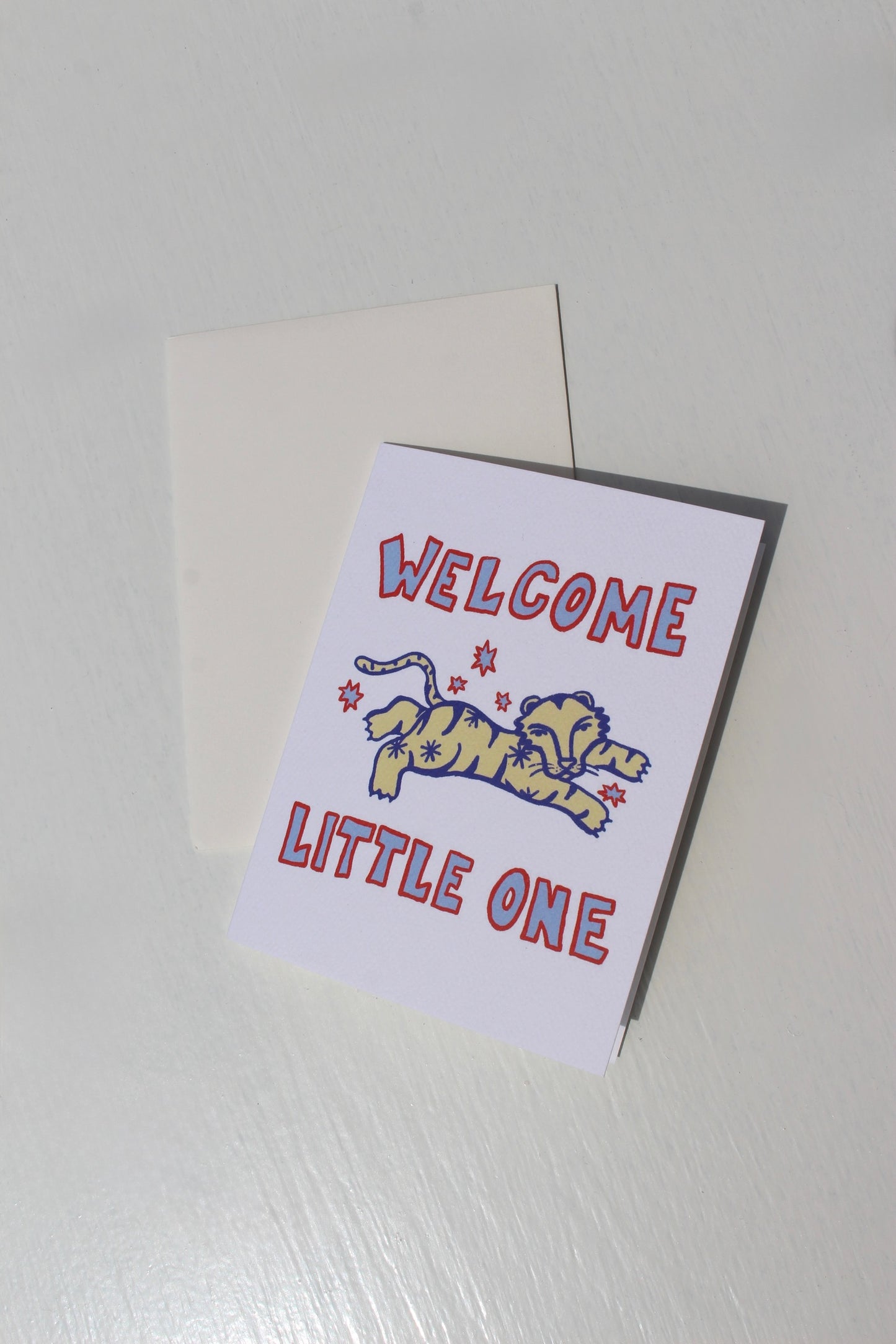 Little Tiger Baby Card