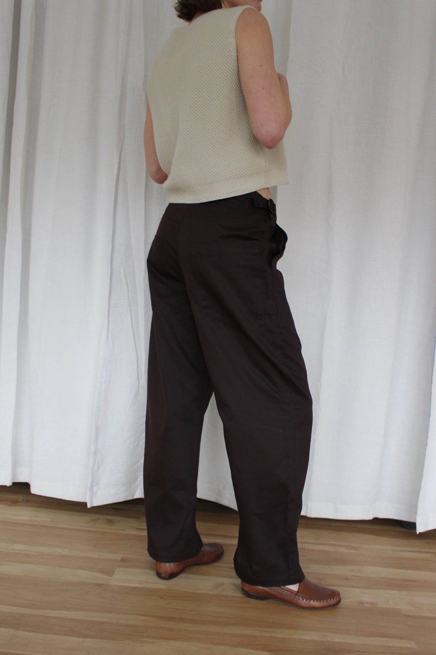 Ingrid Cotton Twill Carpenter Pant