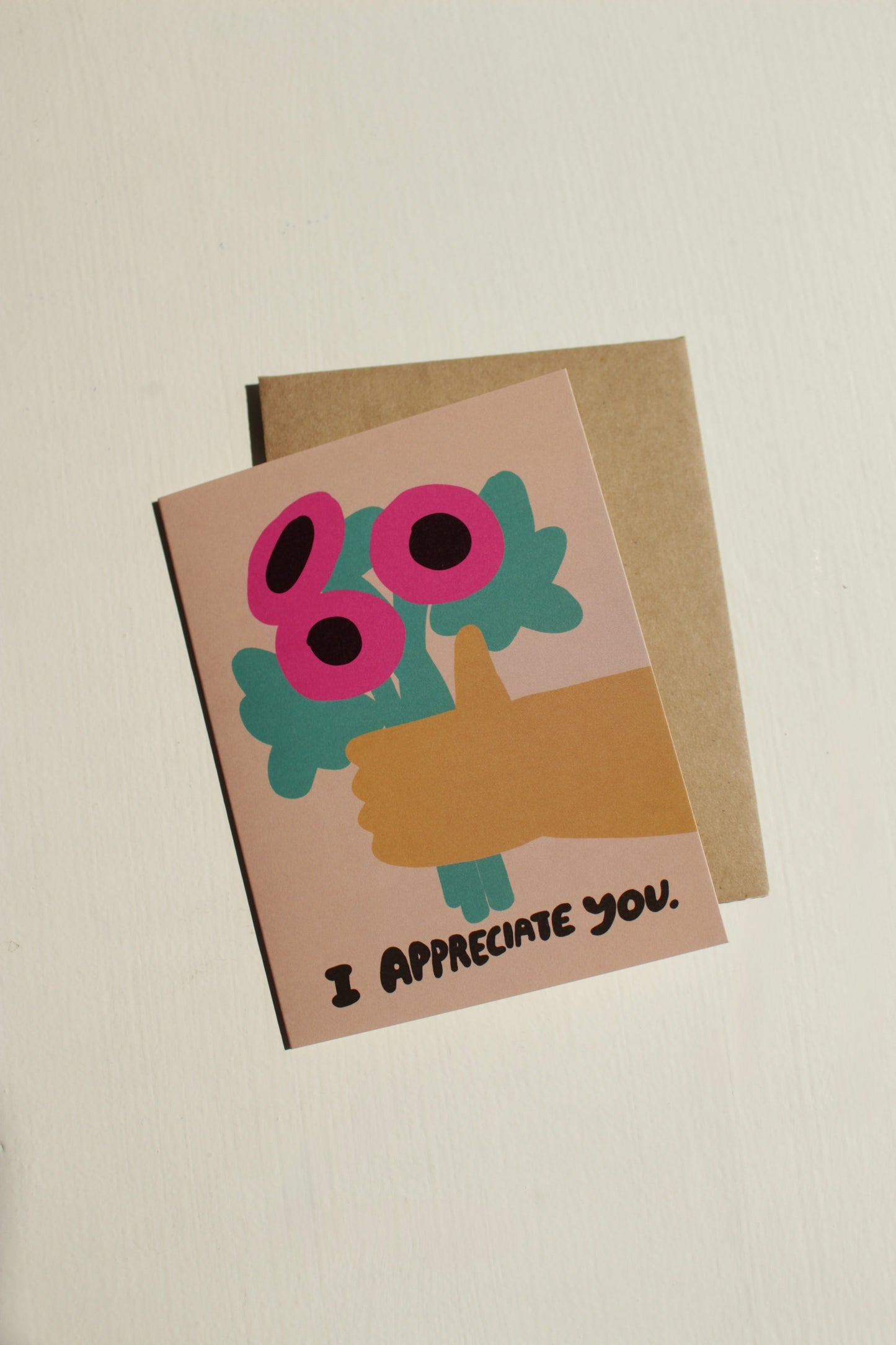 I Appreciate You Card