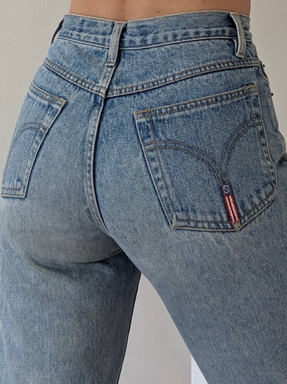 90s Faded Blue Denim