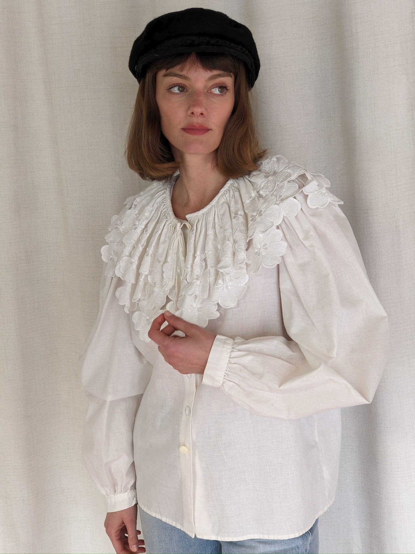 Vintage Greek Wool Fisherman's Cap