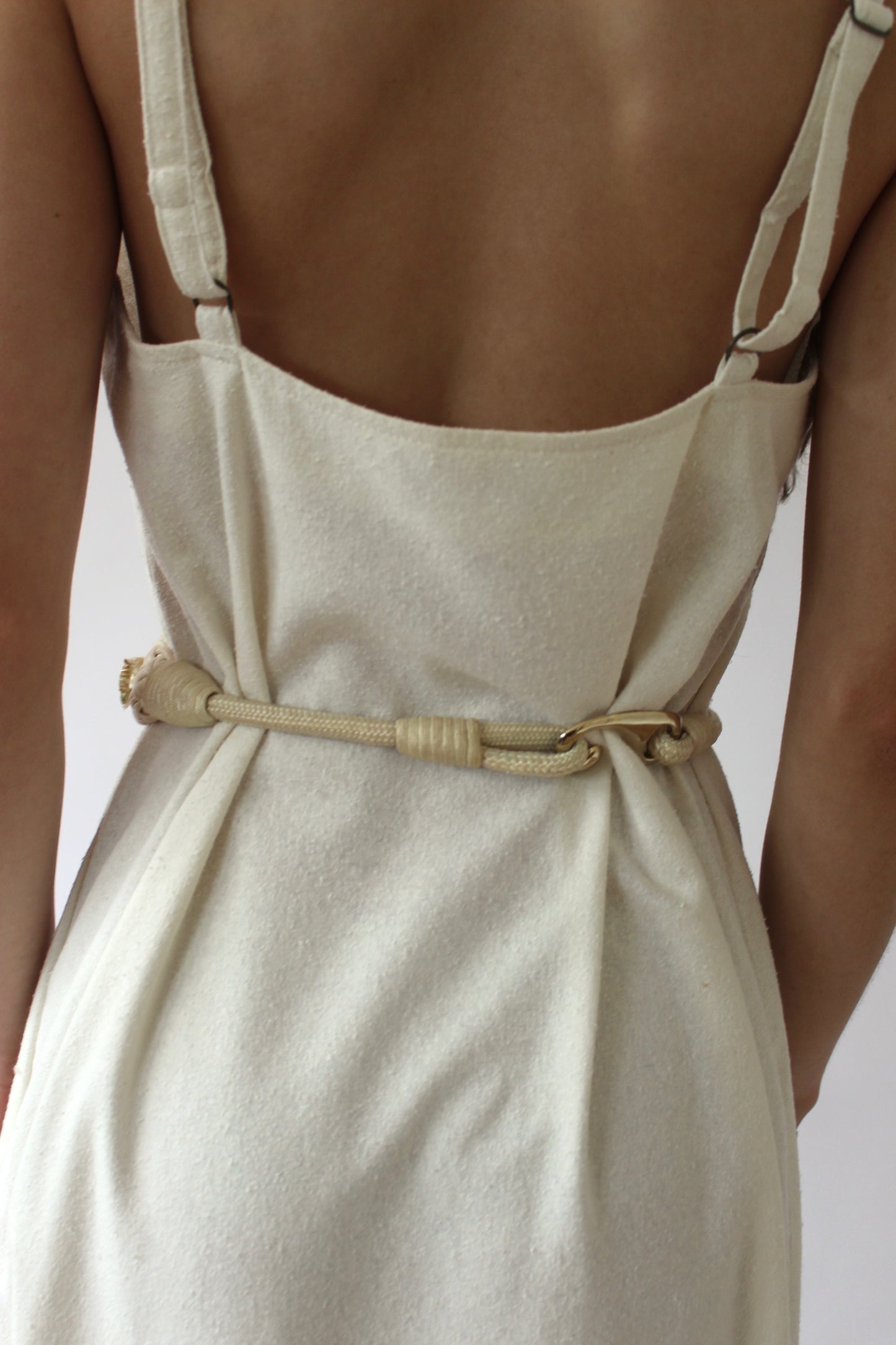 Vintage Macrame Shell Belt