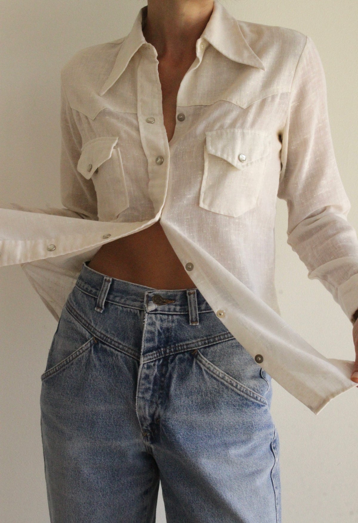 Vintage Wrangler Pearl Snap Shirt