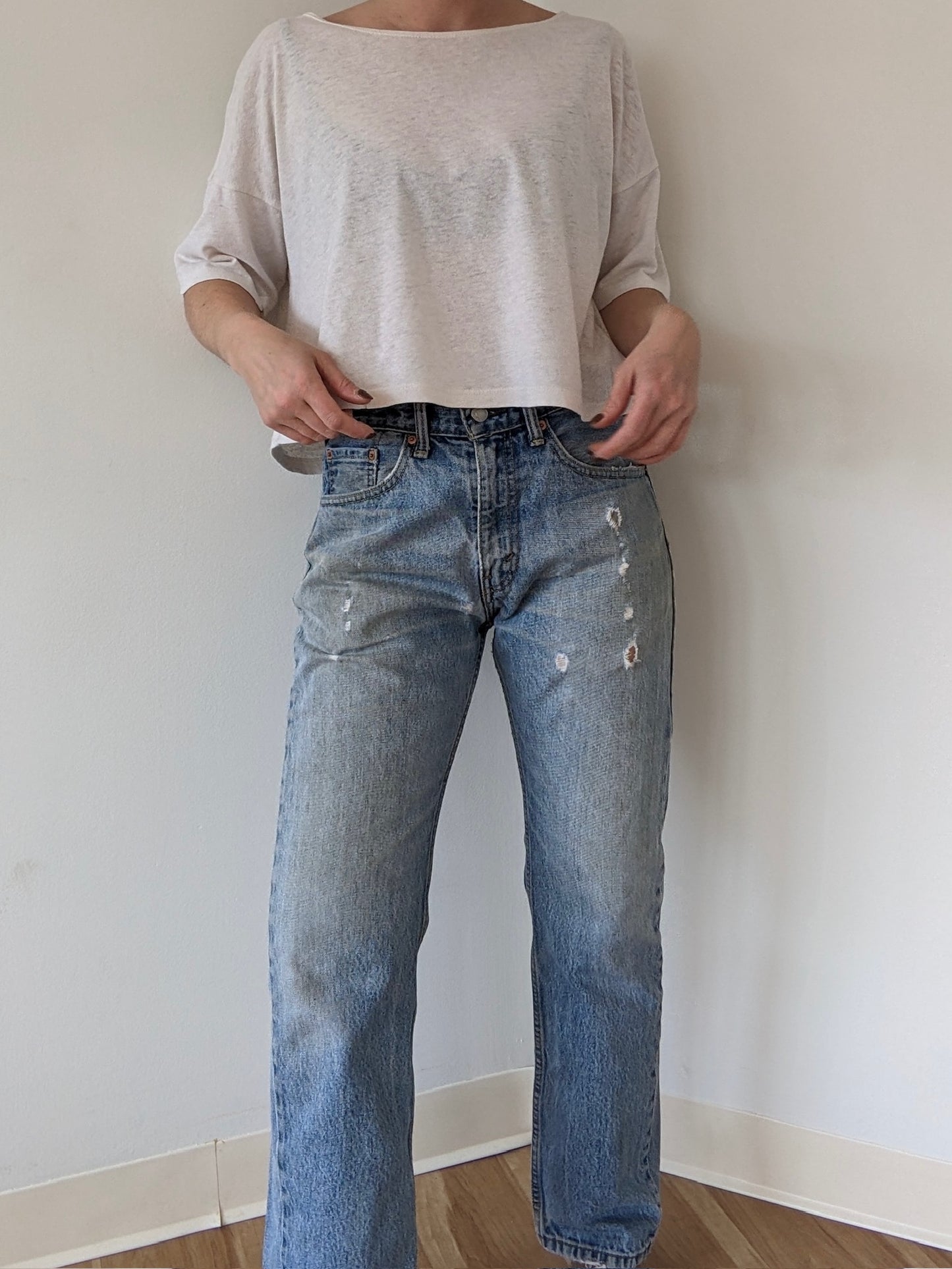 Vintage Distressed Levi's 505 Jeans