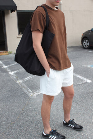 Na Nin Benny French Twill Tote / Available in Eggshell, Onyx, Topiary