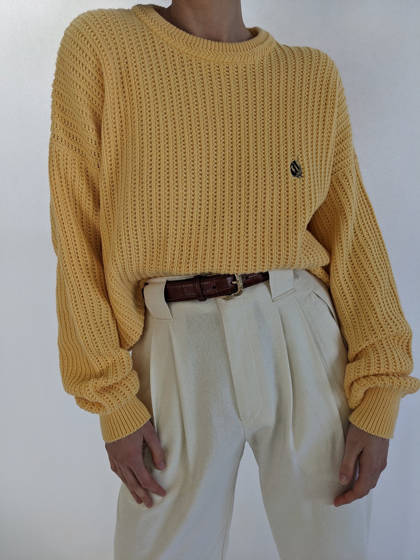 90s Nautica Ribbed Sweater