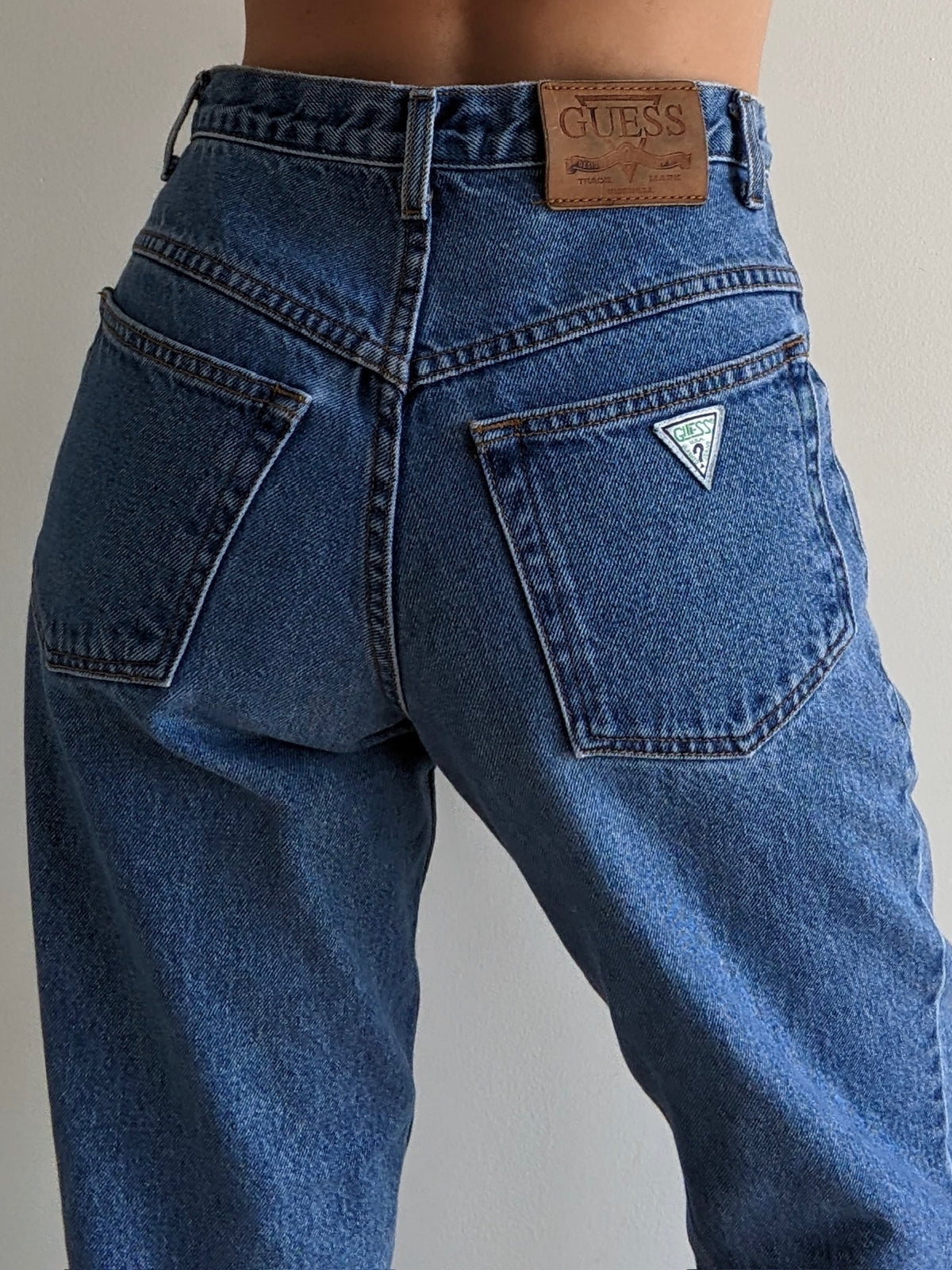 Favorite Vintage Guess Scoop-Pocket Denim