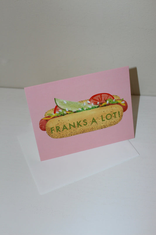 Franks A Lot Card