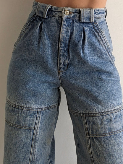 Incredible Vintage Cargo Denim