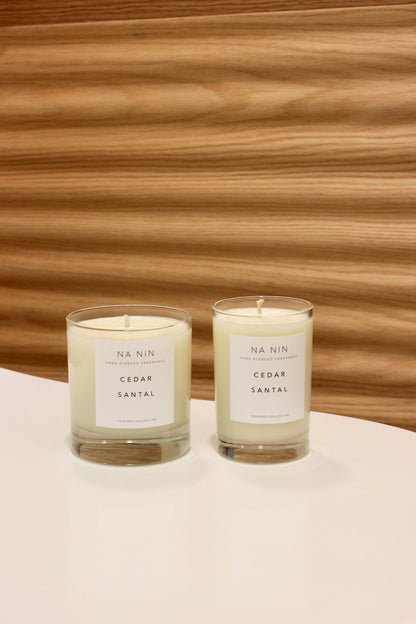 Cedar & Santal Candle / Available in Multiple Sizes