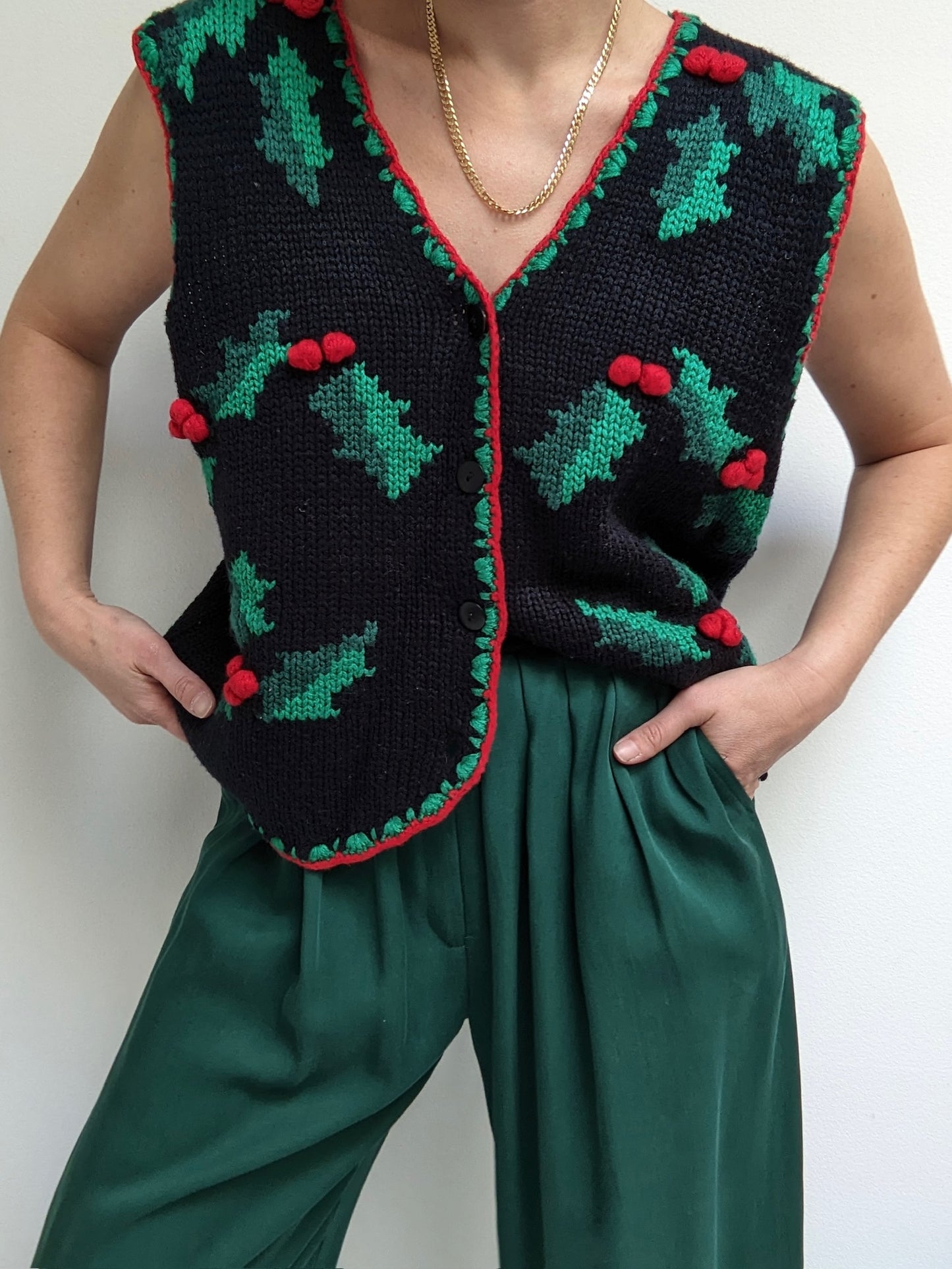 Sweet Vintage Holly Knit Vest