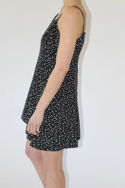 90s Floral Mini Dress