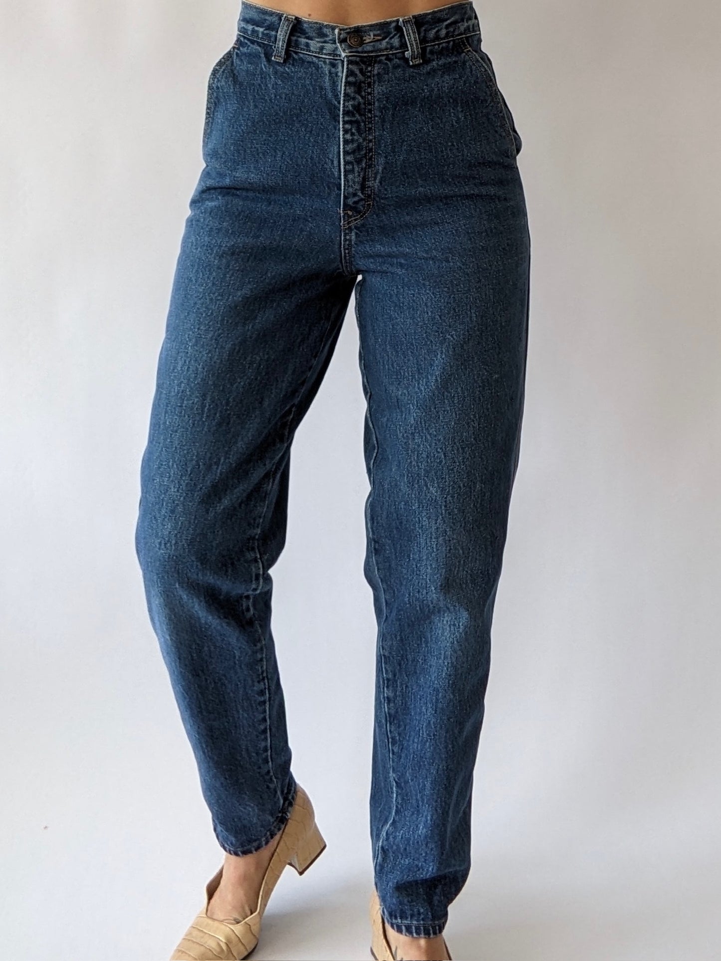 1970s Vintage Calvin Klein Dark Wash Denim