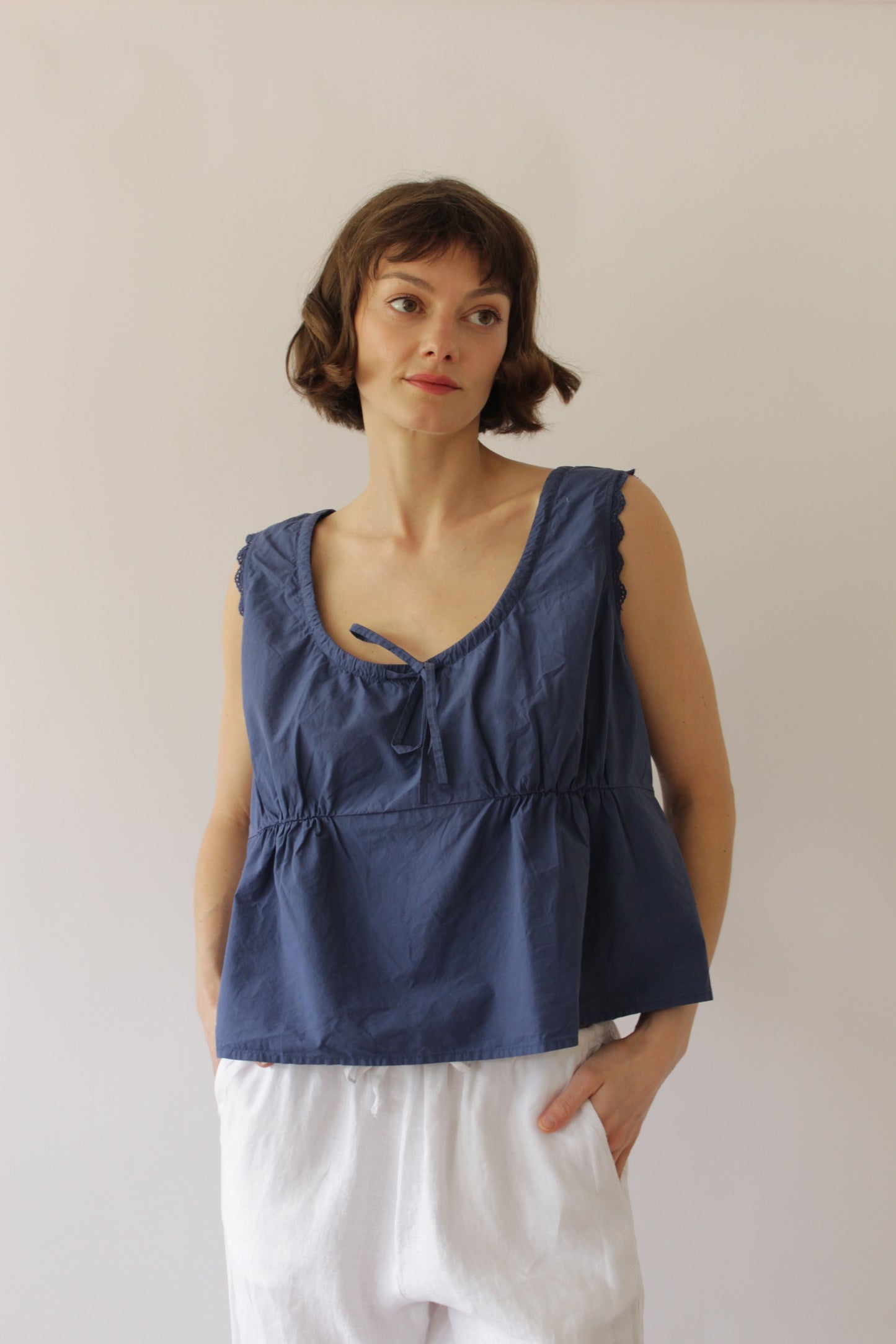 The Poplin Top