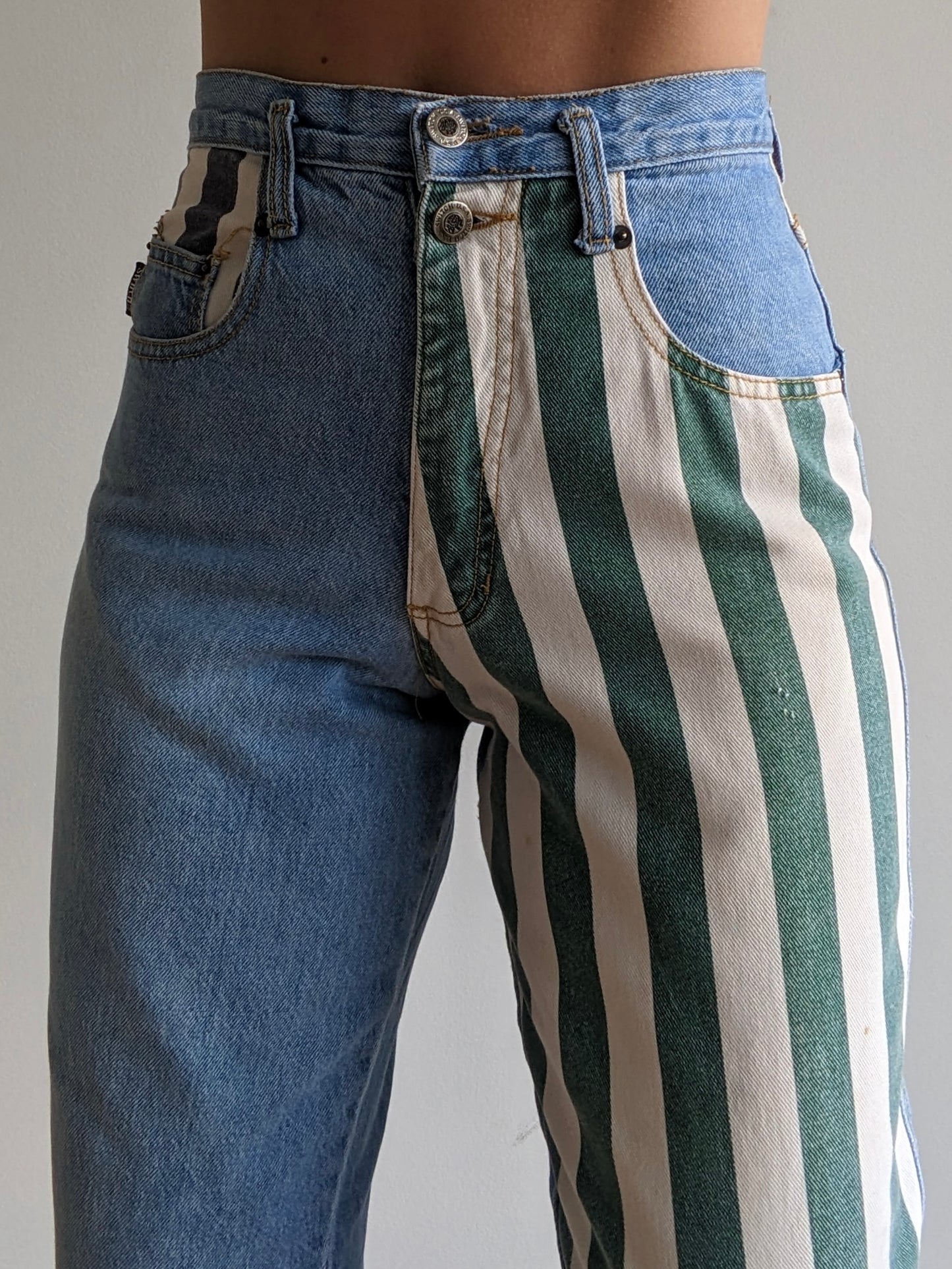 Favorite Vintage Striped Denim