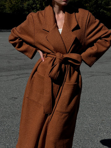 Na Nin Christine Coat / Available in Latte and Sienna