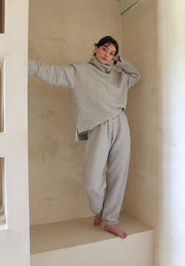 Na Nin Franklin Fleece Sweatpants / Available in Cinder Grey
