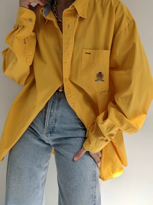 90s Tommy Hilfiger Mango Cotton Shirt