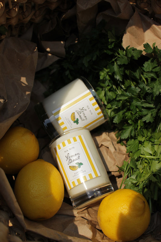 Lemon Basil Candle / Available in 5oz & 8oz