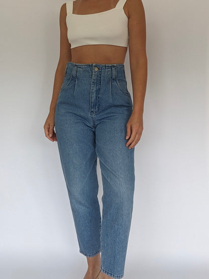 Vintage Calvin Klein Sport Pleated Jeans