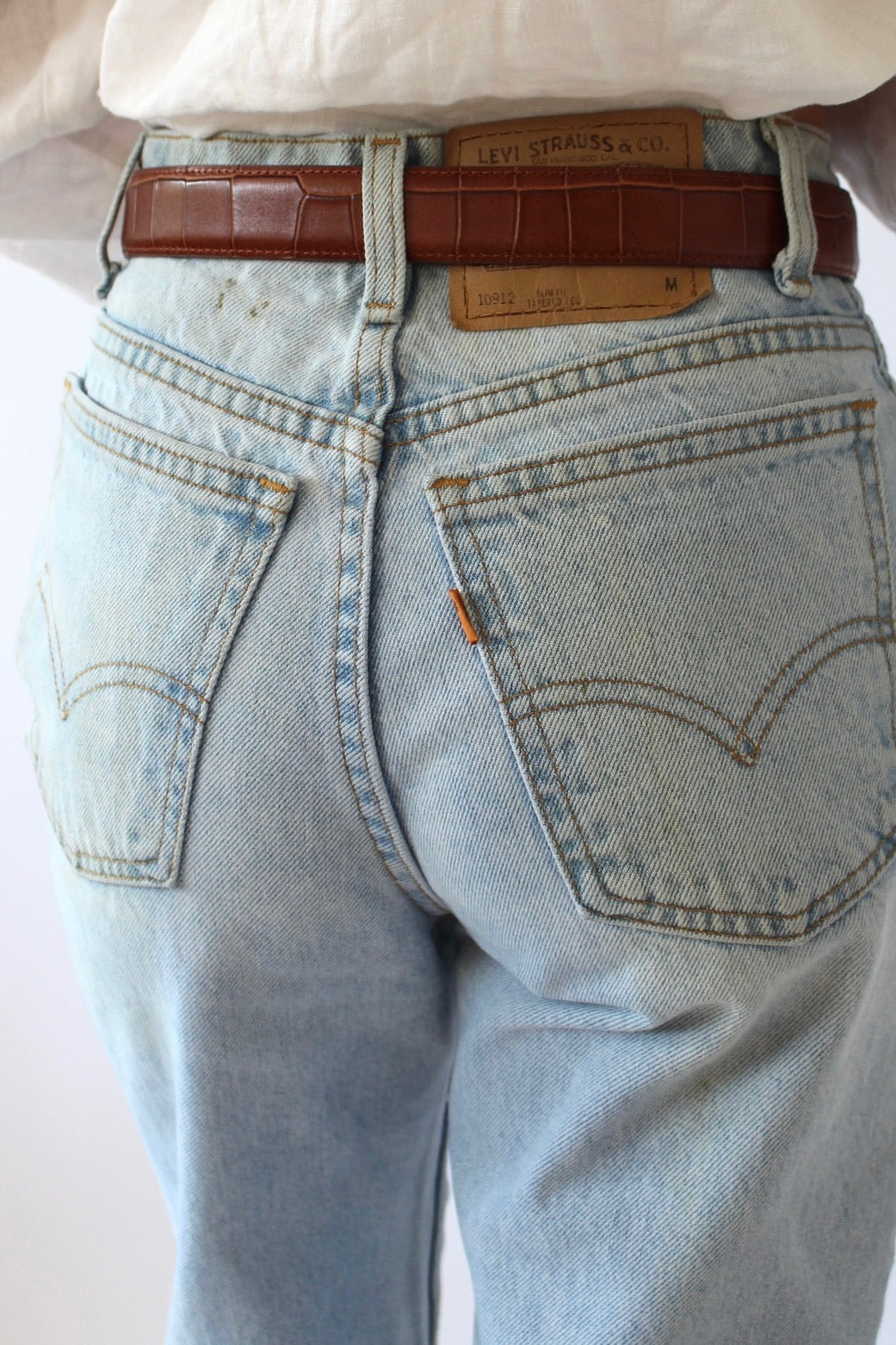Vintage Levi's 912 Orange Tab Jeans